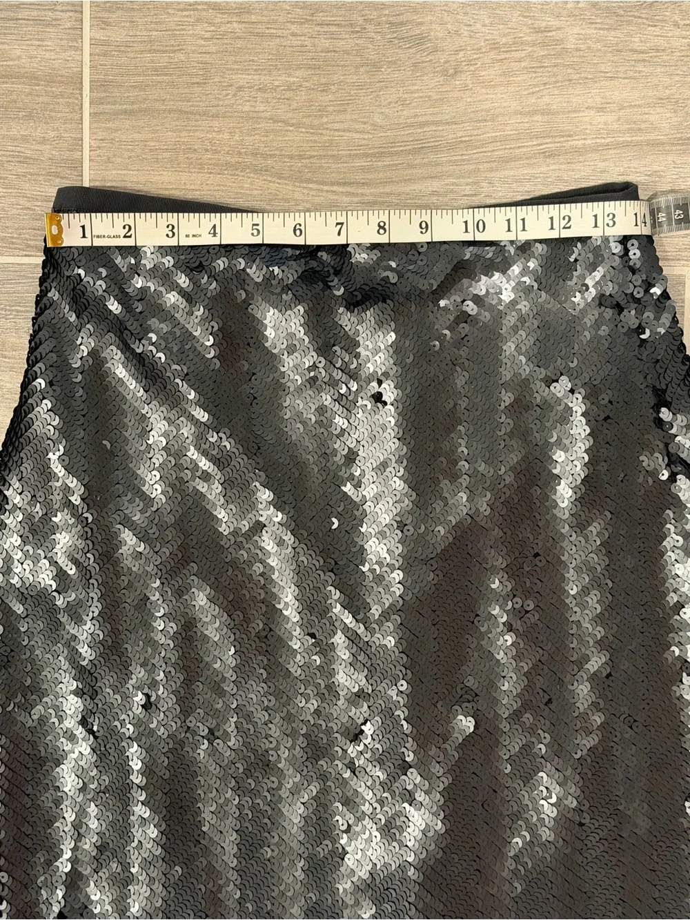 NWT! J. Crew Midnight Sequin Herringbone Pencil Skirt. Size 8.